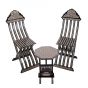 Arabesque chair, black painted inlaid with mother of pearls, easy folded, Arabesque Chair, set of arabesque furniture