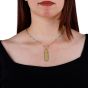 Double Faced Customizable Royal Cartouche Pendant