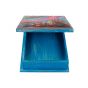 Egyptian Folklore Hand-Crafted Box-Blue