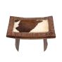 Leather Wooden Chair | Handmade Wood Furniture | Swan Bazaar