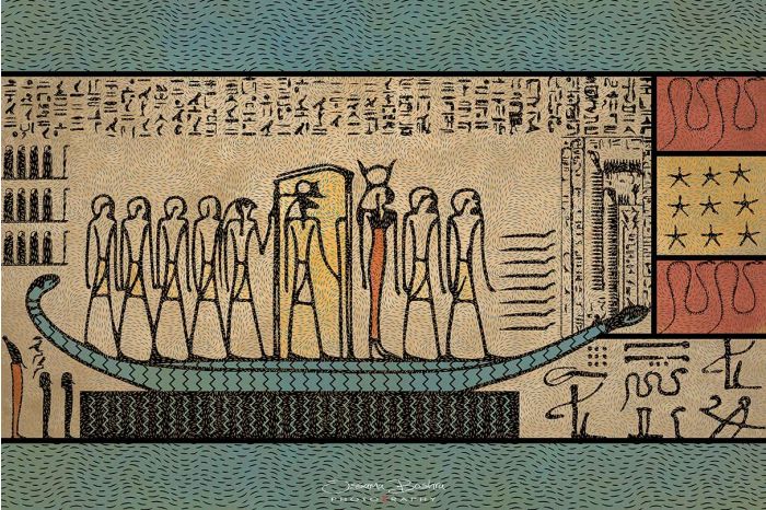 Egyptian Sun God Ra |Mixed Media Artist | Art For Sale | Swan Bazaar