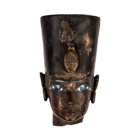 Fantastic Ramesses II Wood Head