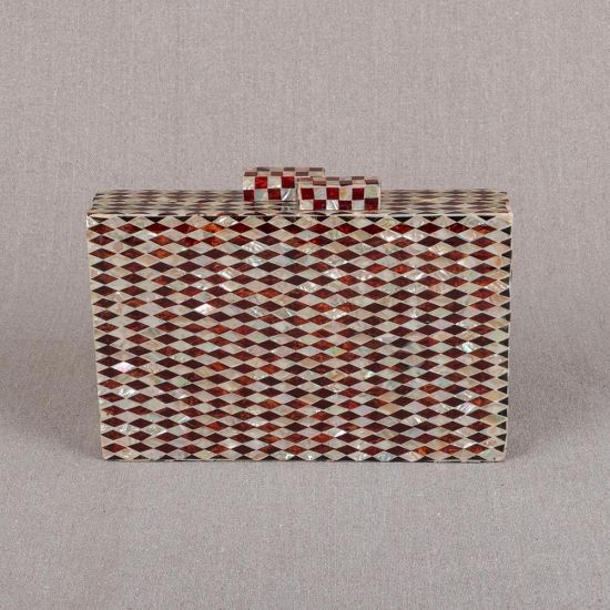 Mother of Pearl Handbag | Pearl Clutch Purse | Pearl Bag | Mother of Pearl Clutches | Mother of Pearl Purse | Swan Bazaar