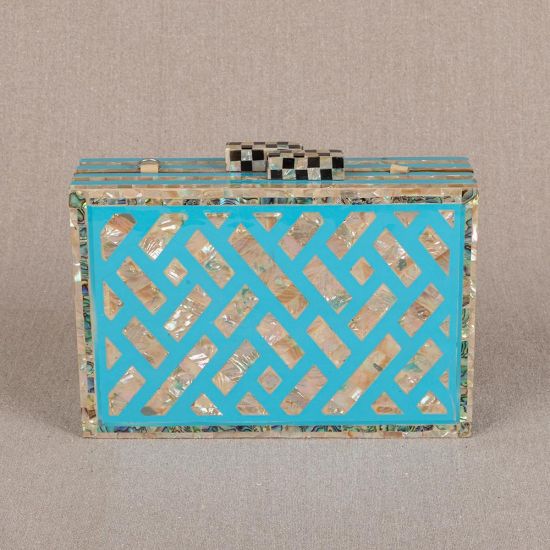 Pearl Bag Clutch | Mother of Pearl Handbag | Pearl Bag | Mother of Pearl Clutches | Mother of Pearl Purse | Pearl Bag | Swan Bazaar