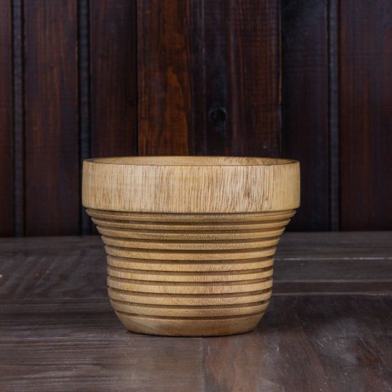 wooden pot for plant