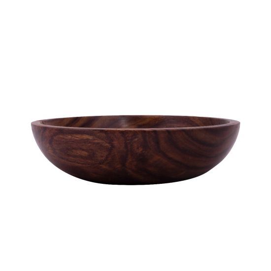 Handmade Mahogany Salad Serving Bowl