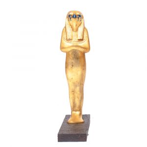 Horus statue For Sale symbolizing protection and power, Mahogany wood with master quality covered with Gold sheets
