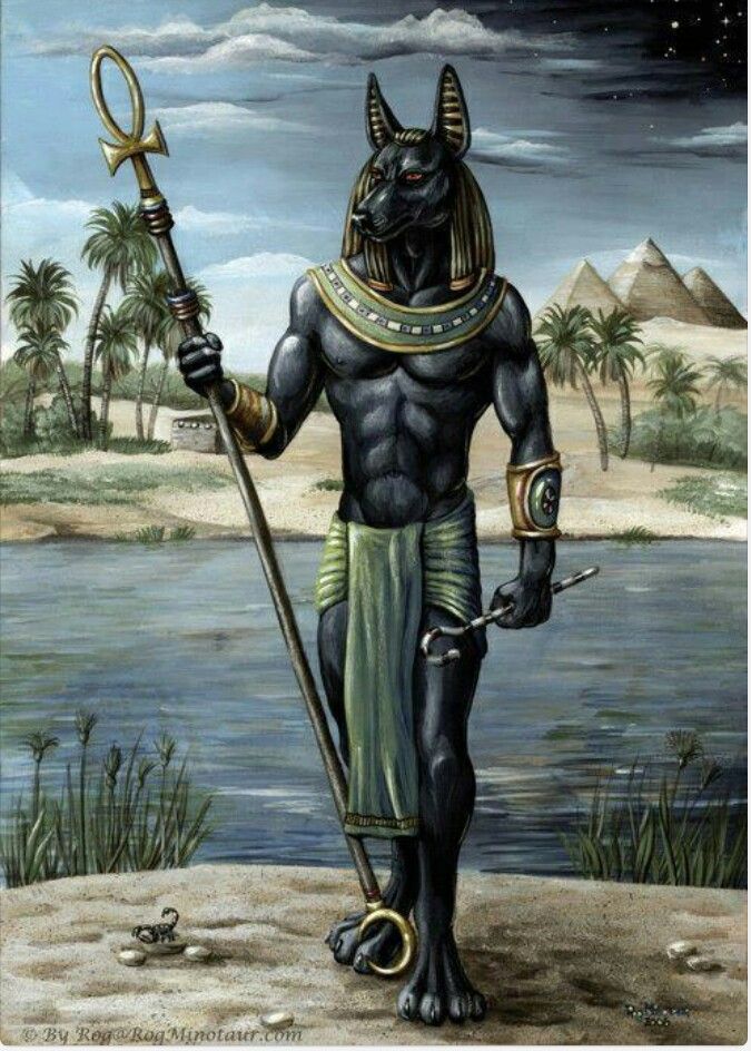 The God of Mummification : Anubis